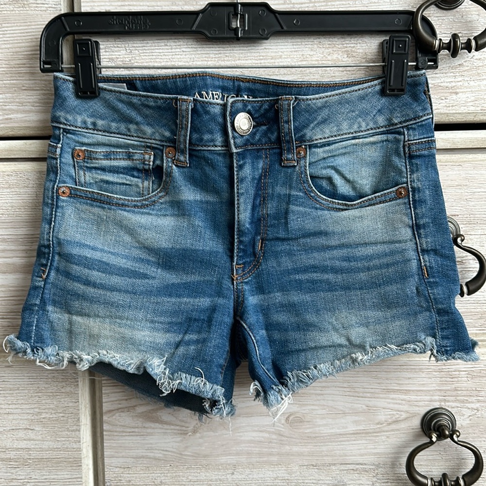 American Eagle Super Stretch Jean Shorts